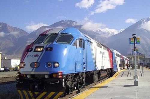 Trains Around Salt Lake City - UTA FrontRunner and Union Pacific 