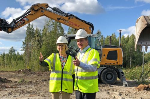 Sweden launches Norrbotniabanan construction