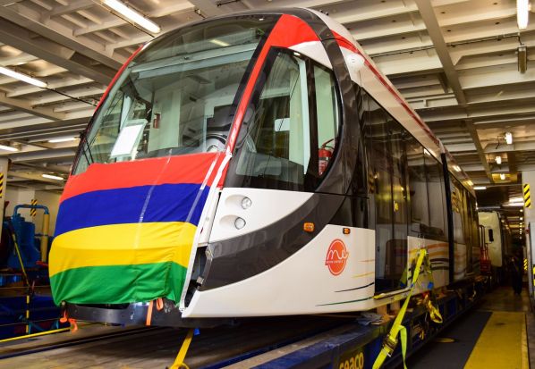 Mauritius Metro Express LRV