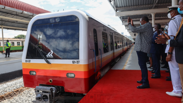 Nairobi DMU commuter train