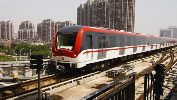 Wuxi Metro train