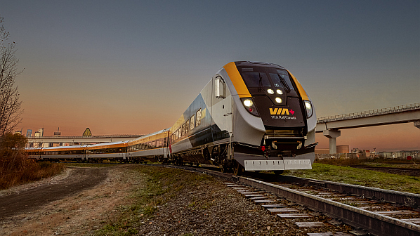 Via Rail unveils its new Siemens trains - International Railway Journal
