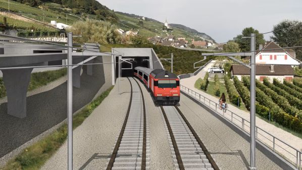 In der Schweiz beginnt der Bau des Gléresse-Tunnels