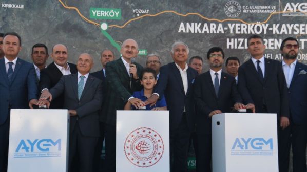 Türkiye’de Yerköy – Kayseri yüksek hızlı hattında çalışmalar başladı